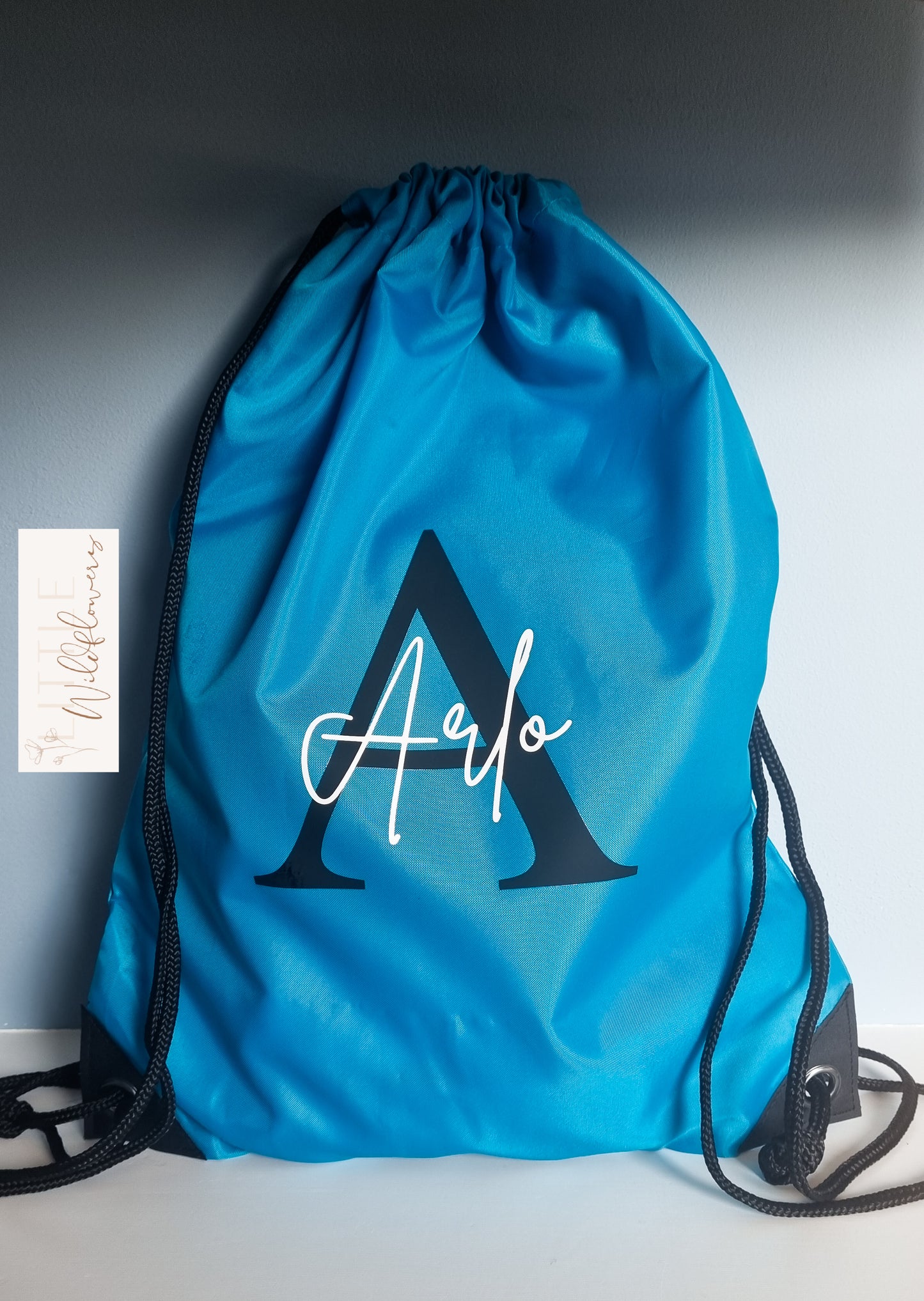 Personalised Initial Drawstring Bag