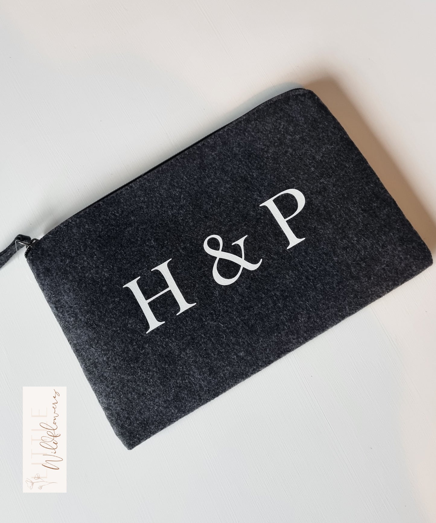 Personalised Felt Accessory Pouch