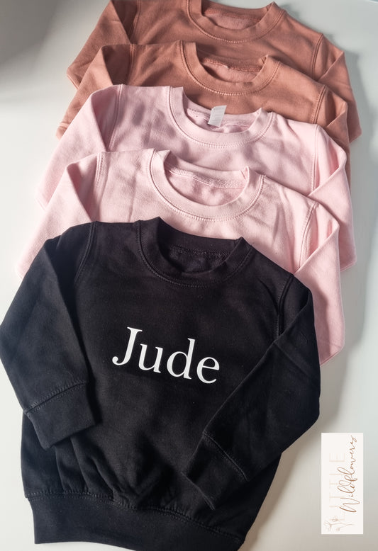 Personalised Children's Sweatshirt