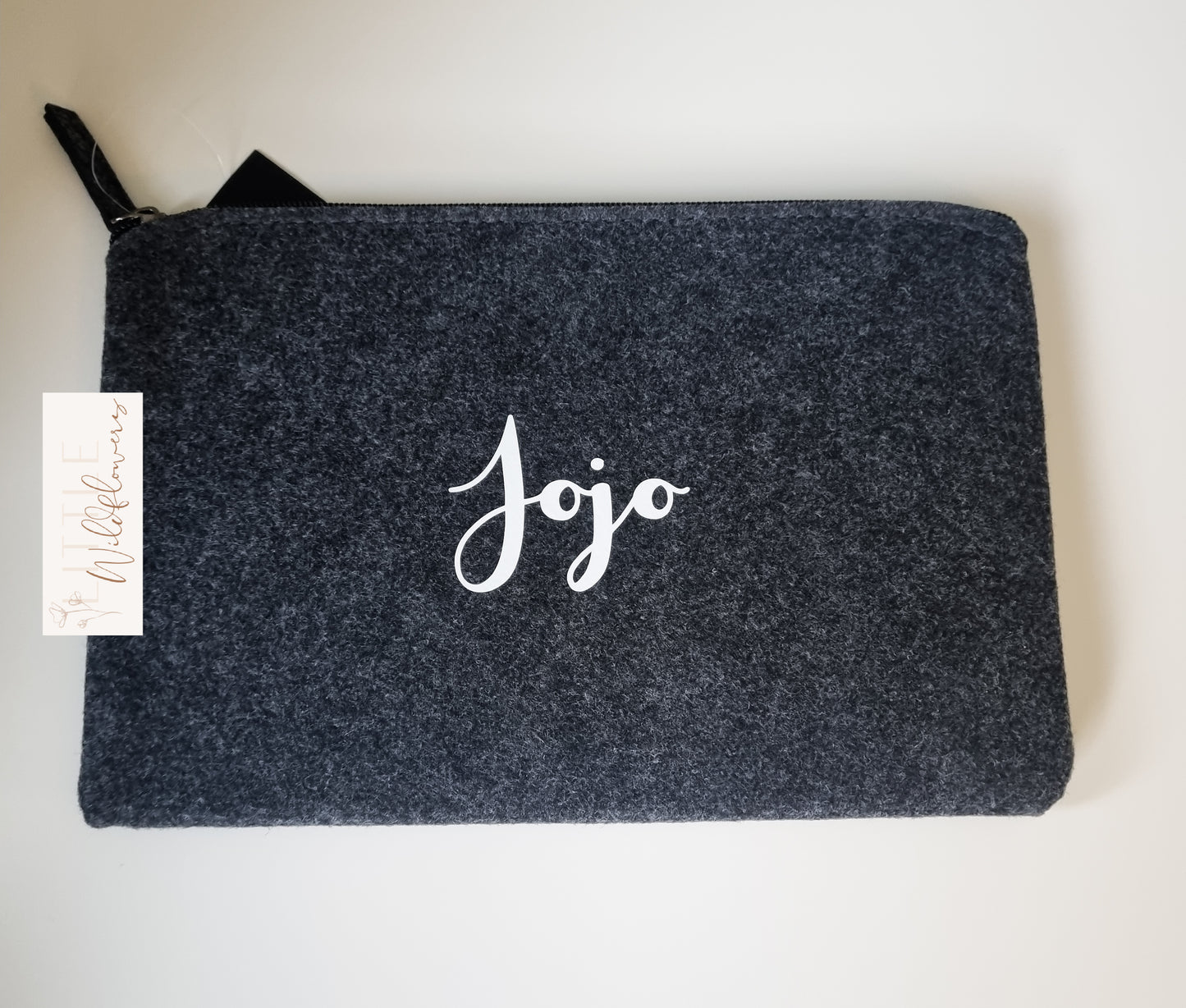 Personalised Felt Accessory Pouch