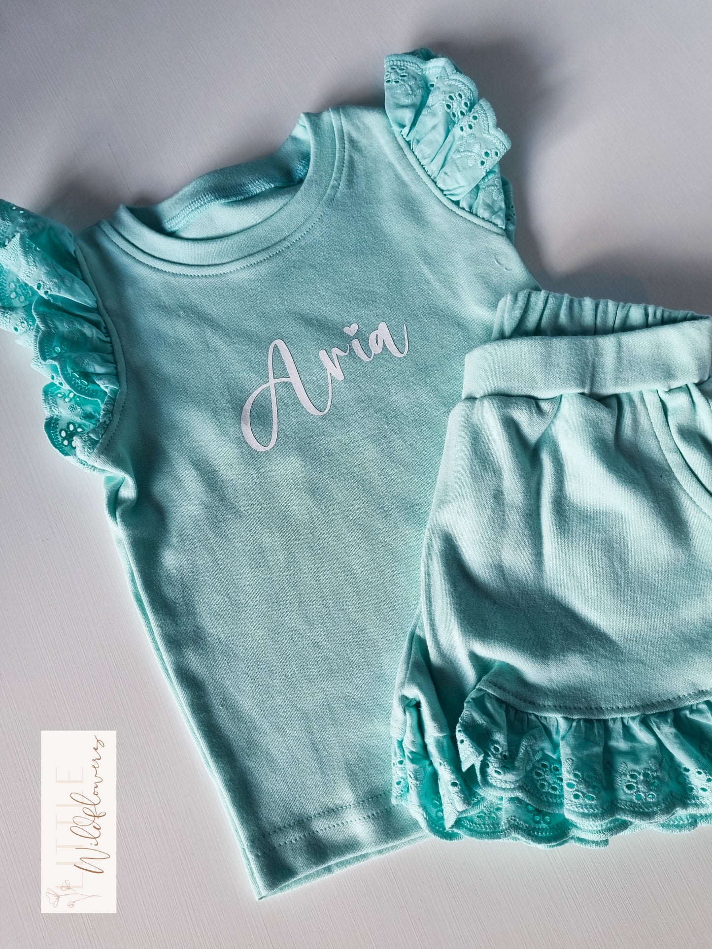 Personalised Anglaise Frill Set