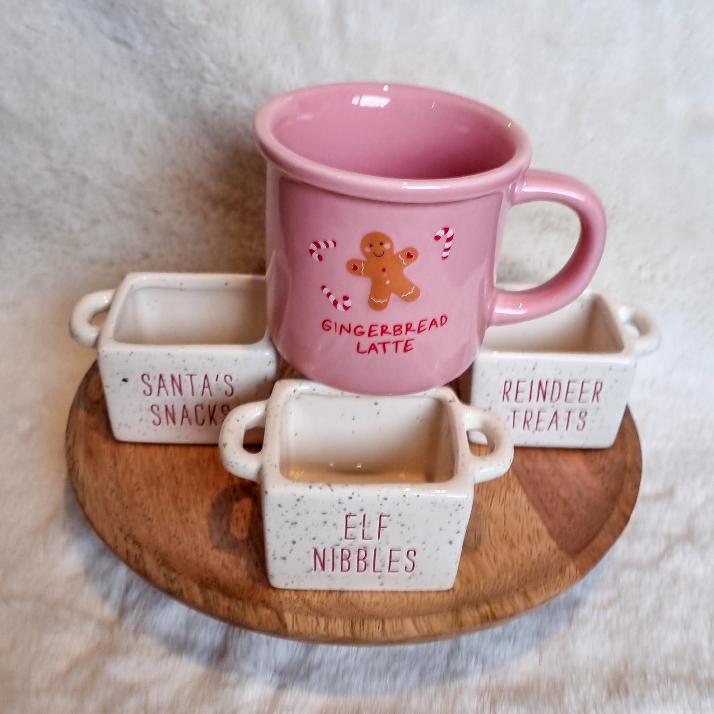 Pink Gingerbread Latte Mug