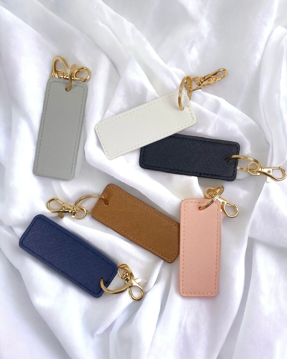 Personalised Rectangular Key Clip