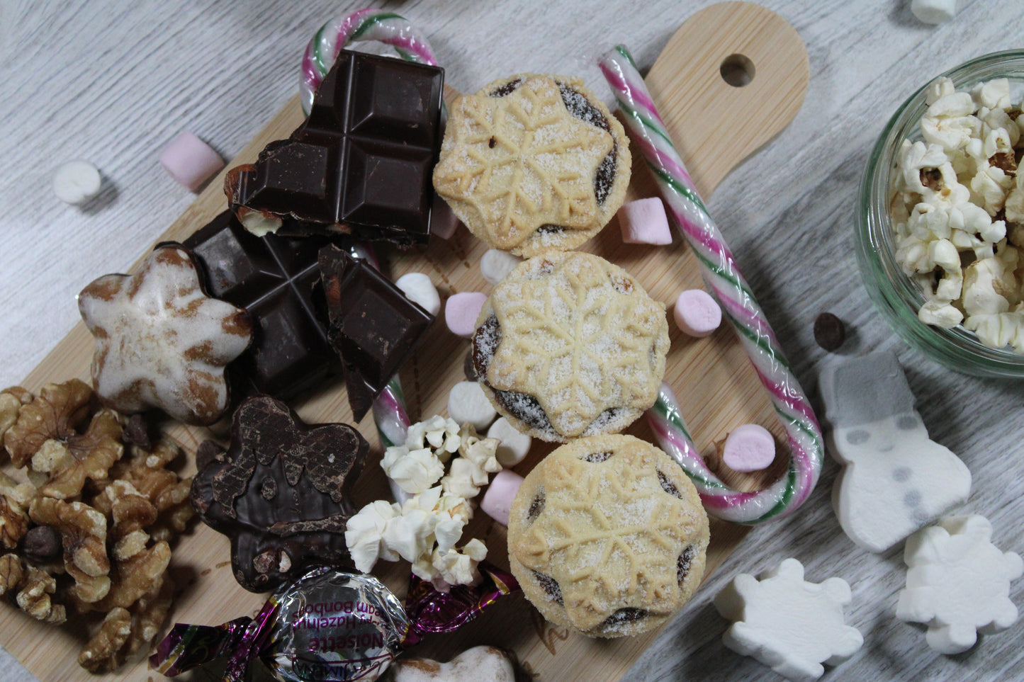 Wooden Christmas Eve Serving Board