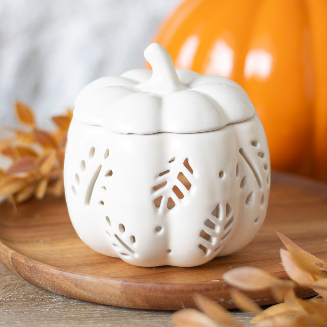 Autumn Leaves Pumpkin Oil Burner