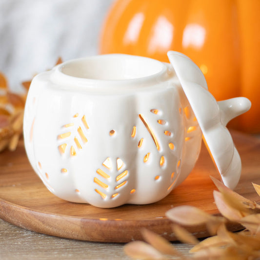 Autumn Leaves Pumpkin Oil Burner